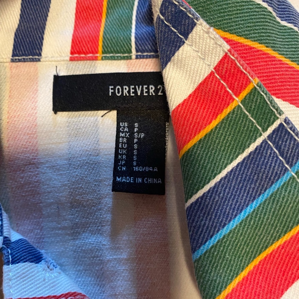 Colorful Denim jacket - Picture 3 of 4